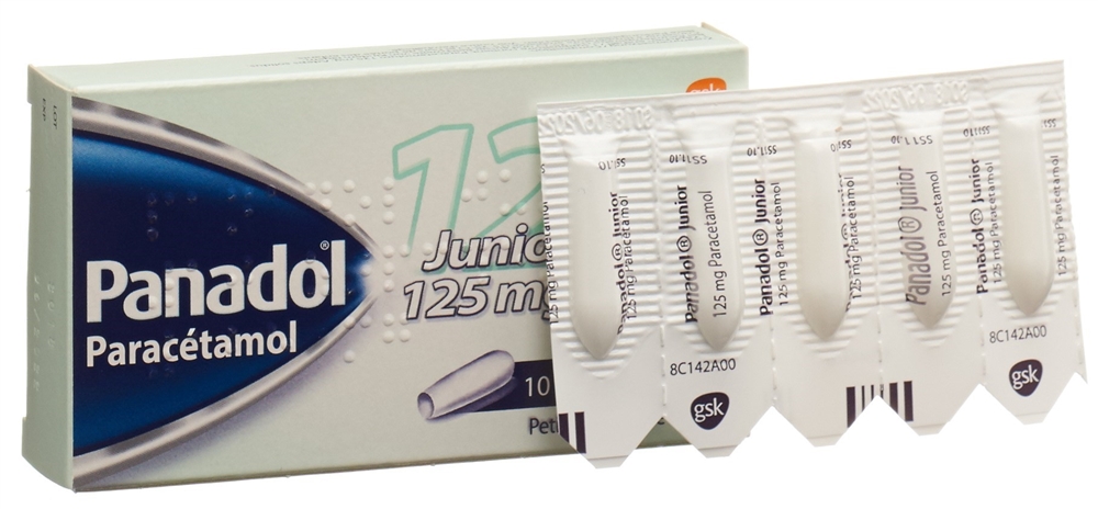 Panadol Junior 125 mg, image 3 sur 4