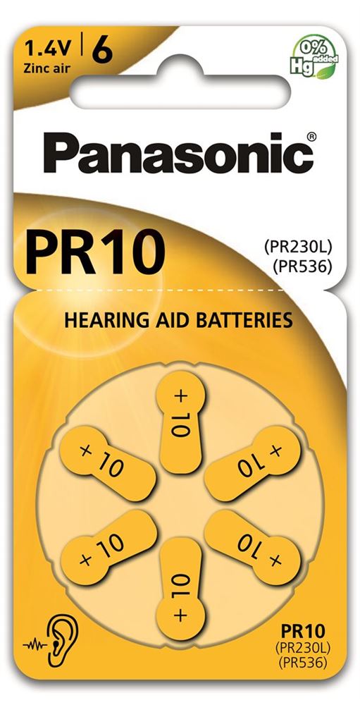 PANASONIC Hörgerät Batterien, Hauptbild