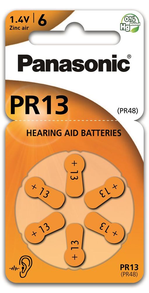 PANASONIC Hörgerät Batterien