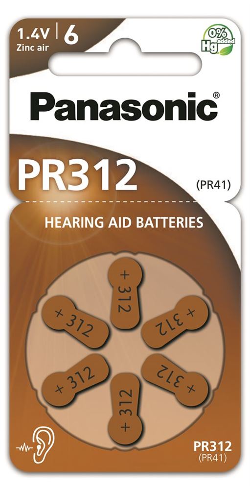 PANASONIC Hörgerät Batterien, Hauptbild