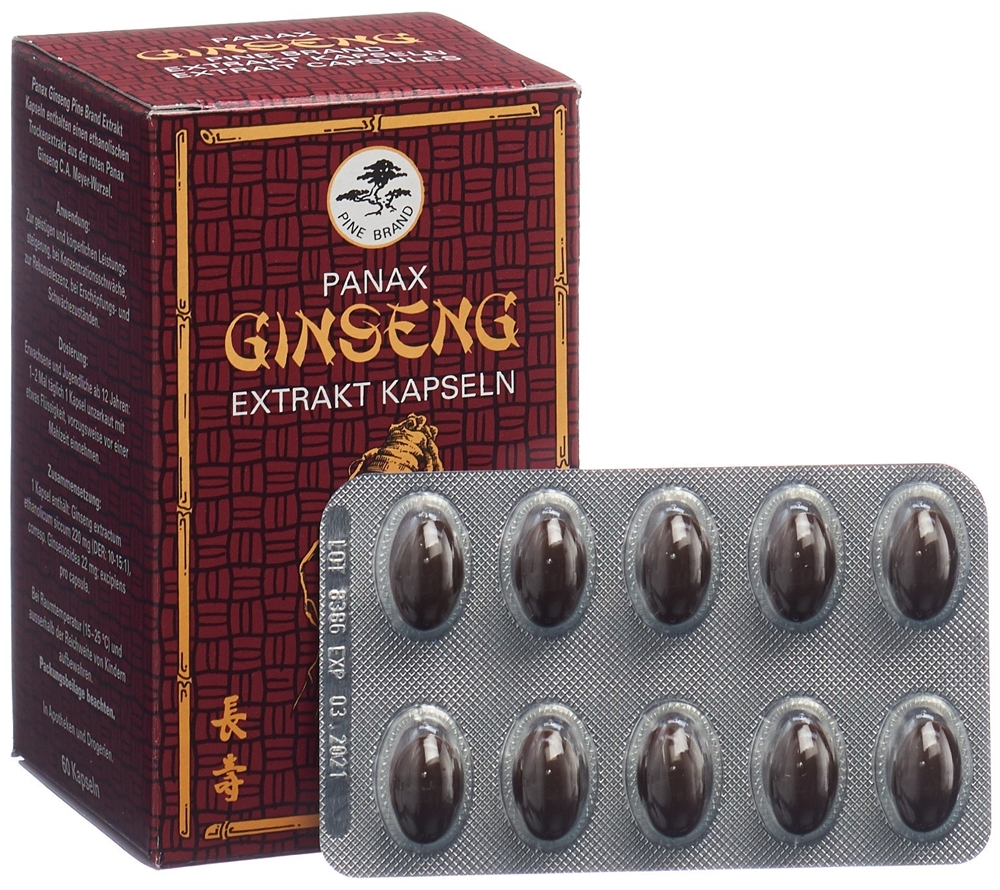 Panax Ginseng caps moll blist 60 pce, image 2 sur 5