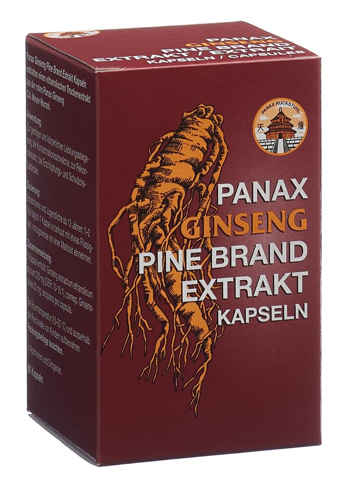 Panax Ginseng caps moll blist 60 pce, image principale