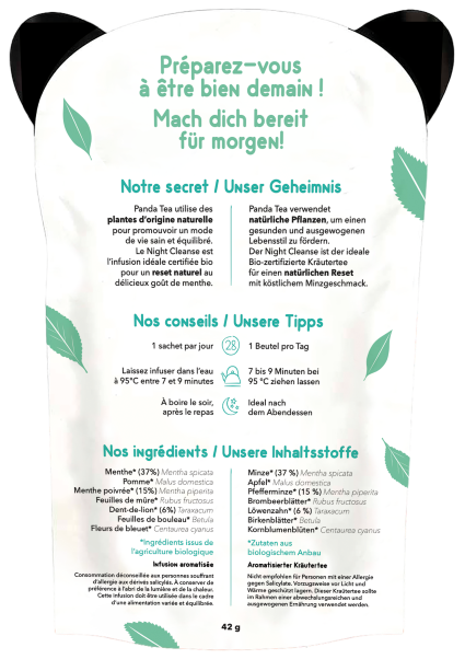 PANDA TEA infusion, image 2 sur 3