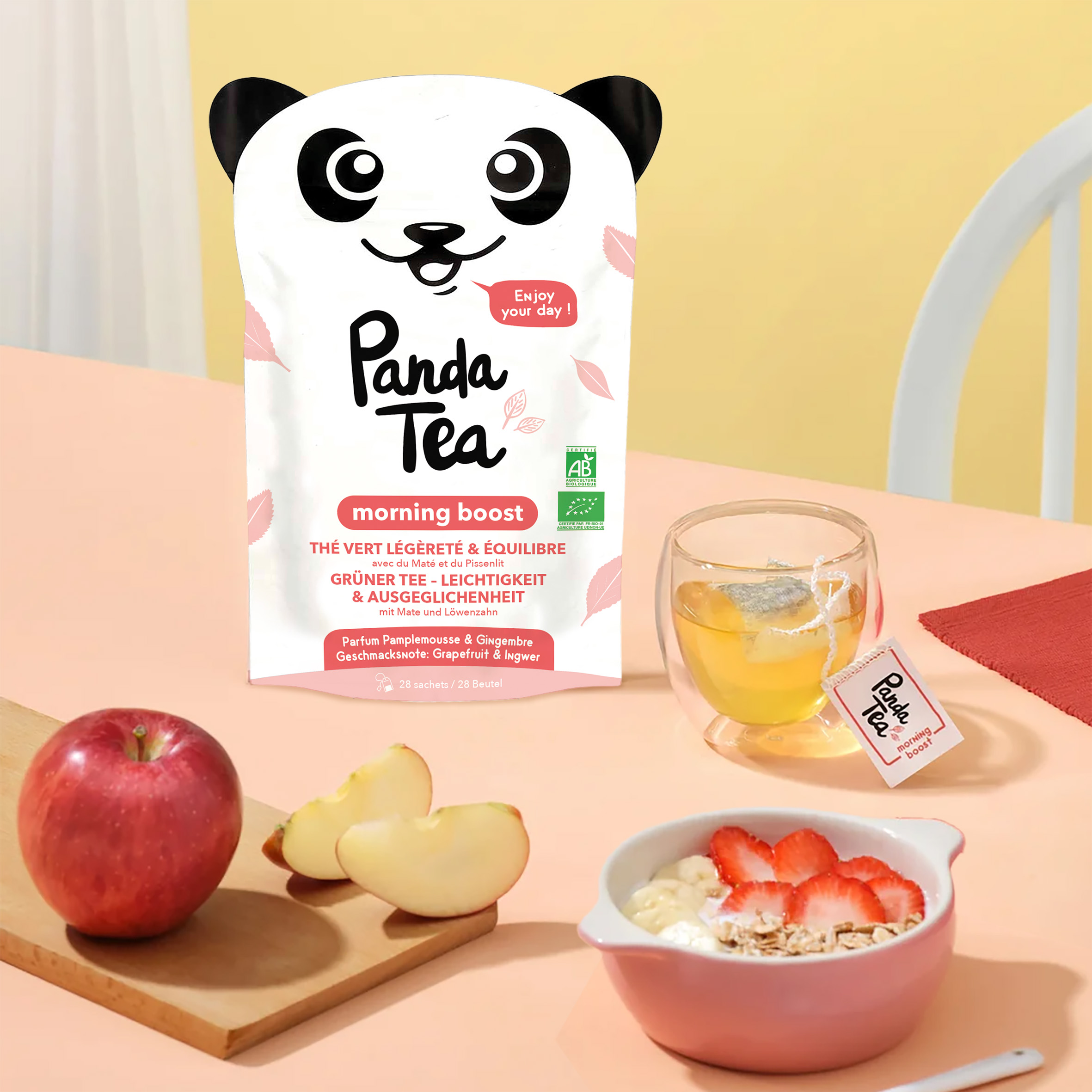 PANDA TEA thé vert, image 3 sur 3