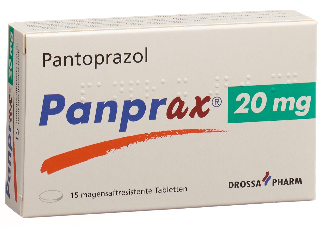 PANPRAX cpr pell 20 mg blist 120 pce, image principale