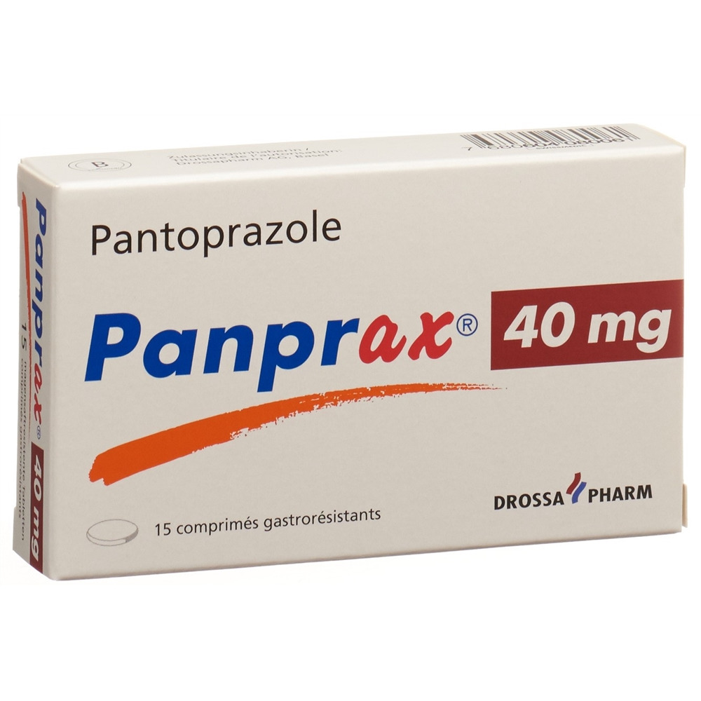 PANPRAX cpr pell 40 mg blist 15 pce, image 2 sur 2