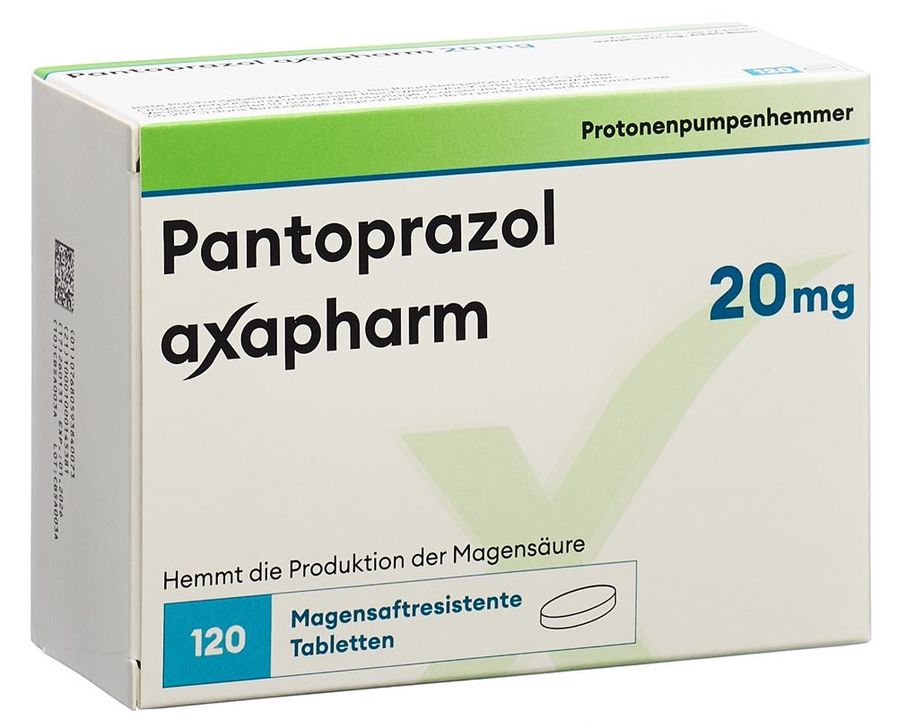 PANTOPRAZOLE axapharm 20 mg, Hauptbild