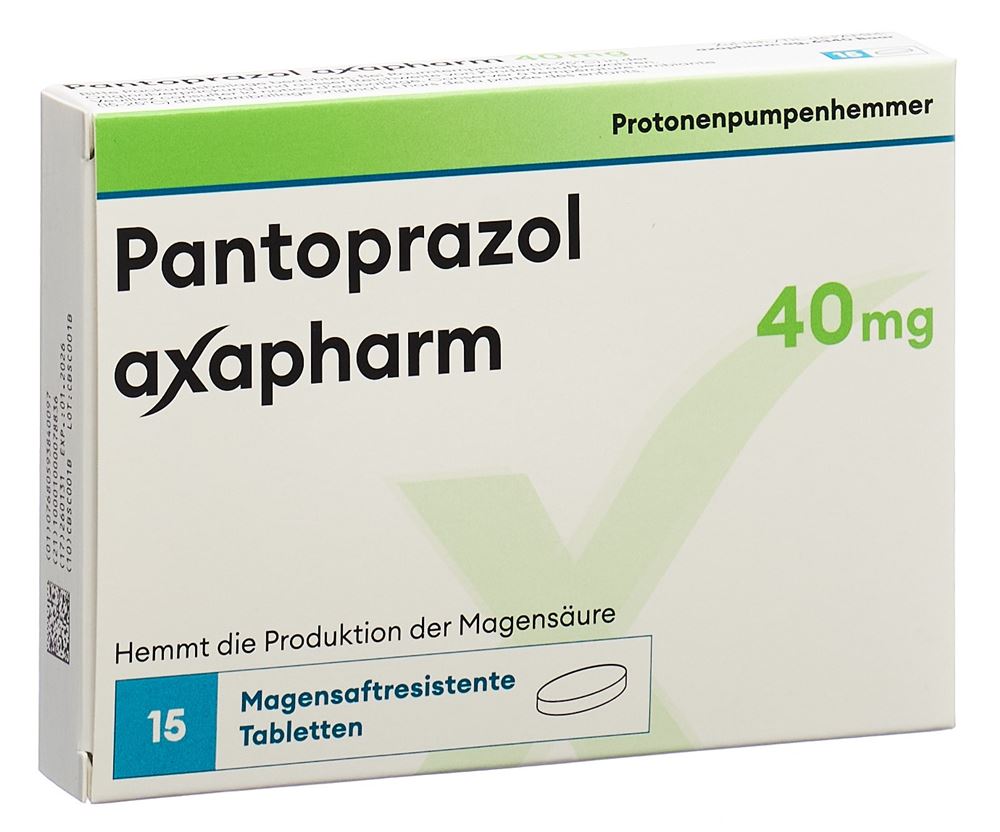 PANTOPRAZOLE axapharm 40 mg, Hauptbild