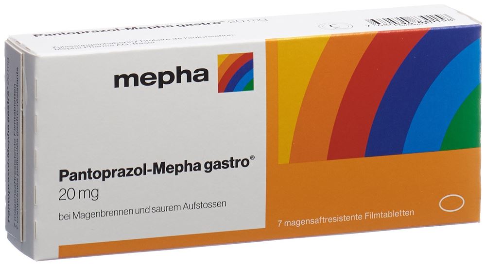 PANTOPRAZOLE gastro 20 mg, image principale