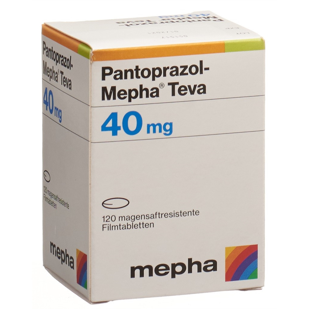 PANTOPRAZOLE Mepha Teva 40 mg, image principale