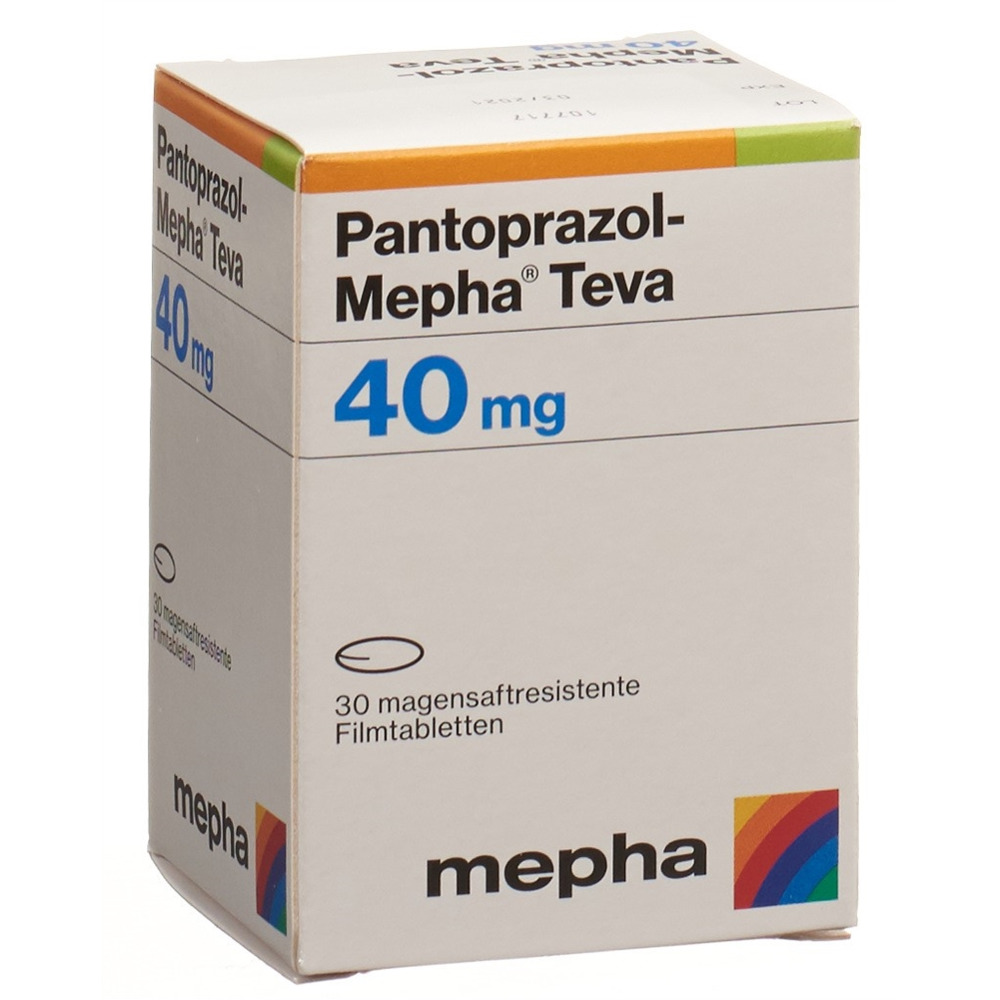 PANTOPRAZOLE Mepha Teva 40 mg, image principale