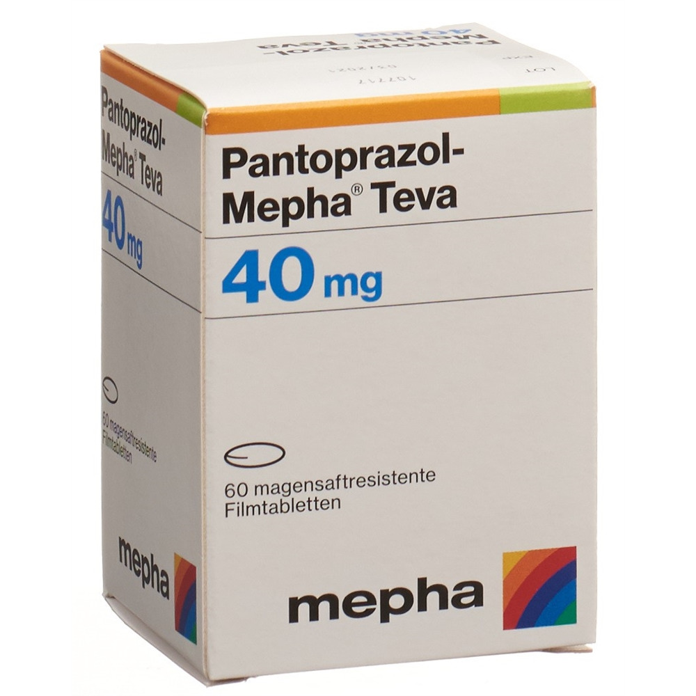 PANTOPRAZOLE Mepha Teva 40 mg, image principale