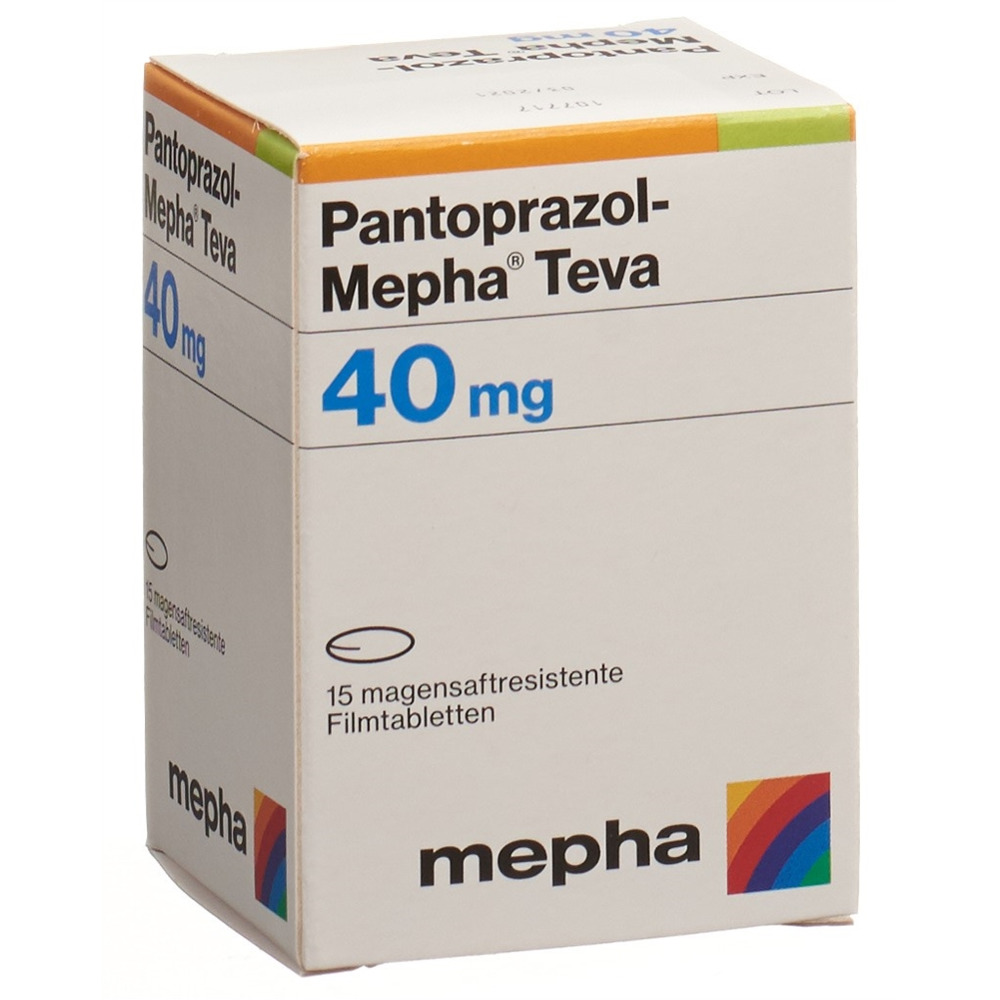 PANTOPRAZOLE Mepha Teva 40 mg, Hauptbild