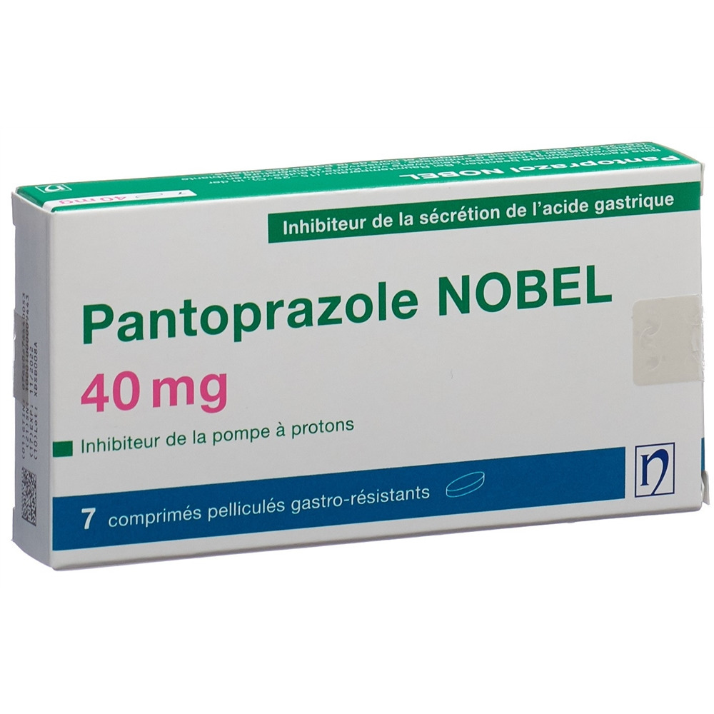 PANTOPRAZOLE NOBEL 40 mg, image 2 sur 2