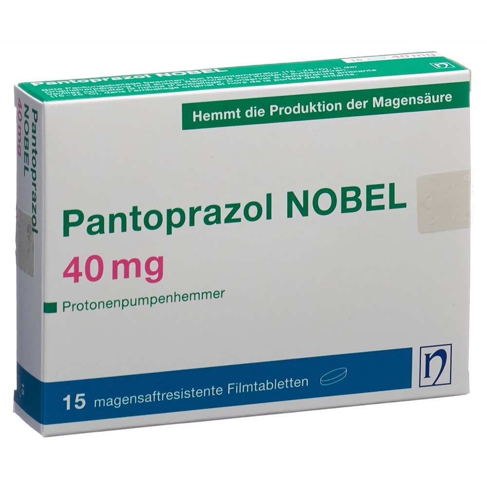 PANTOPRAZOLE NOBEL 40 mg, Hauptbild