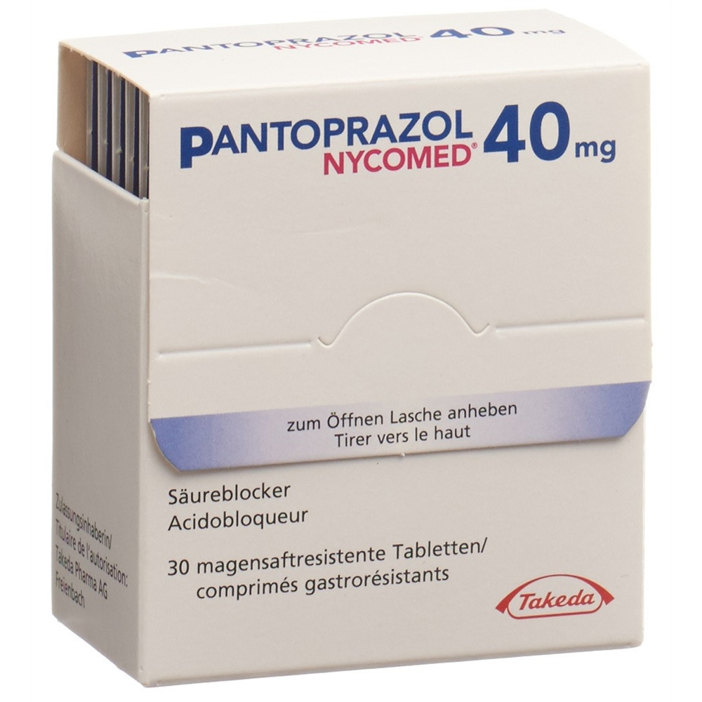 PANTOPRAZOLE Nycomed 40 mg, image principale