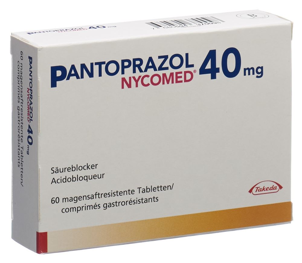 PANTOPRAZOLE Nycomed 40 mg, image principale