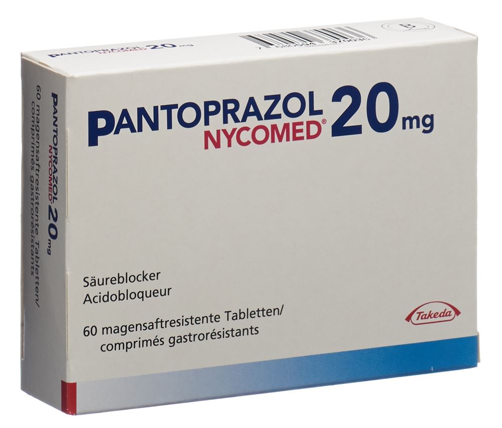 PANTOPRAZOLE Nycomed 20 mg, Hauptbild