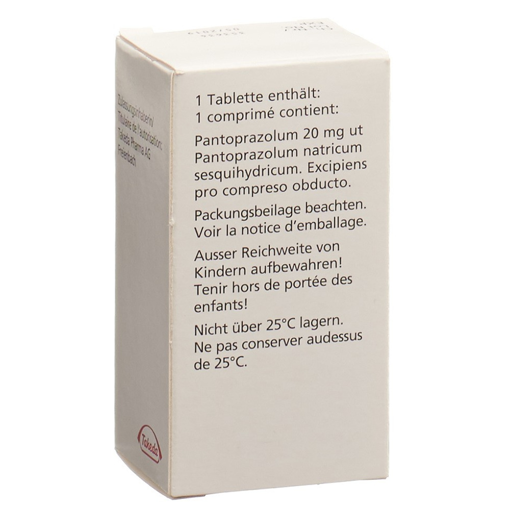 PANTOPRAZOLE Nycomed 20 mg, Bild 2 von 2