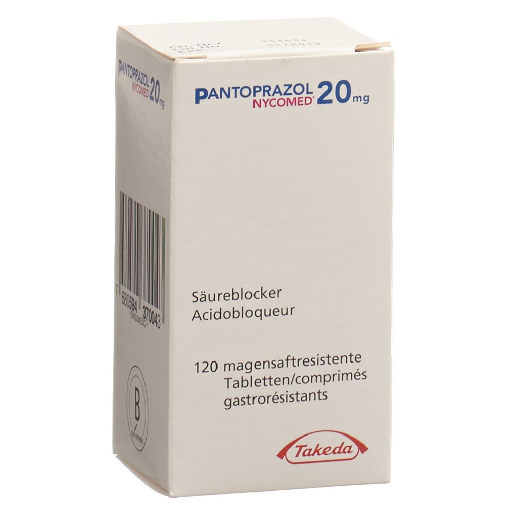 PANTOPRAZOLE Nycomed 20 mg, Hauptbild