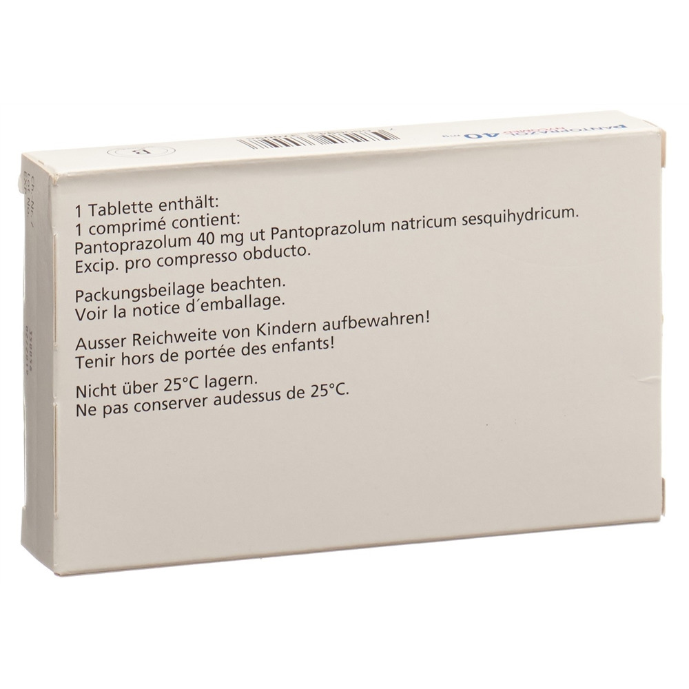 PANTOPRAZOLE Nycomed 40 mg, Bild 2 von 2