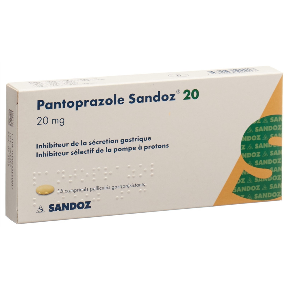 PANTOPRAZOLE Sandoz 20 mg, Bild 2 von 2