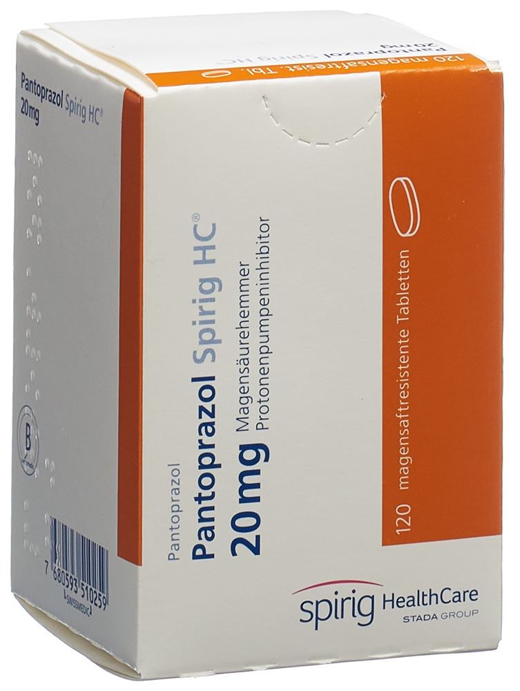 PANTOPRAZOLE Spirig HC 20 mg, Hauptbild