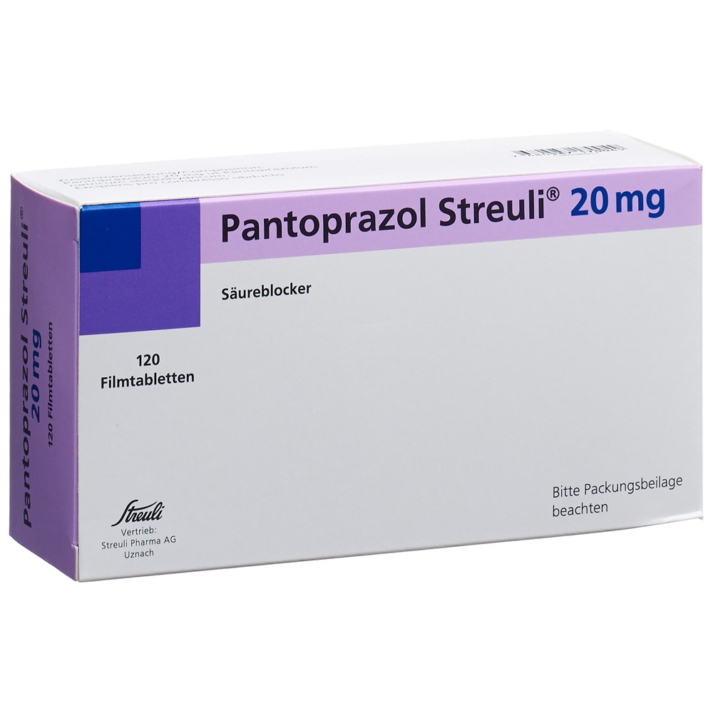 PANTOPRAZOLE Streuli 20 mg, Hauptbild
