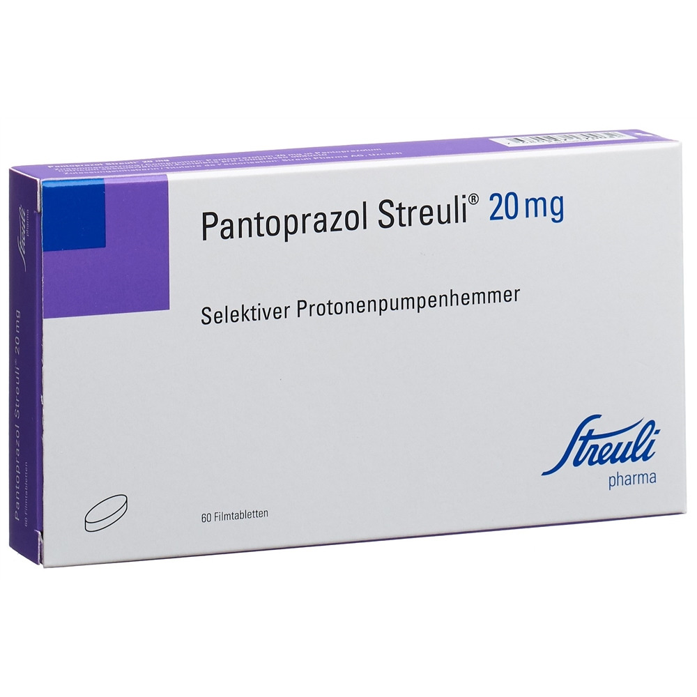 PANTOPRAZOLE Streuli 20 mg, Hauptbild