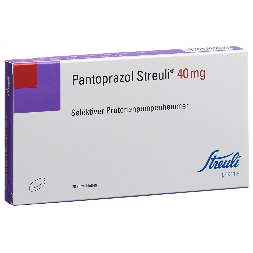 PANTOPRAZOLE Streuli 40 mg, Hauptbild