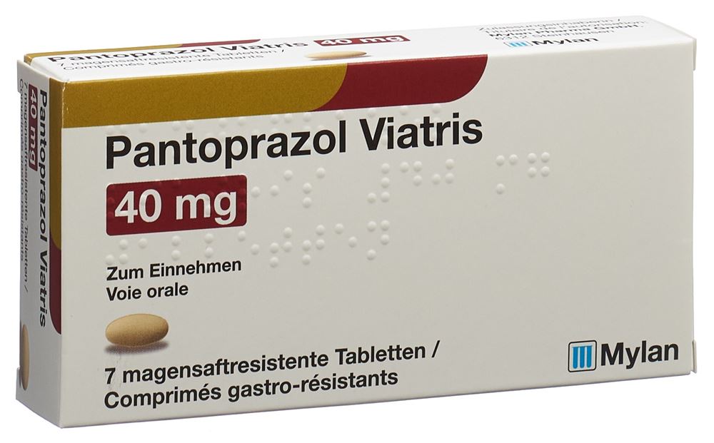 PANTOPRAZOLE Viatris 40 mg, image principale