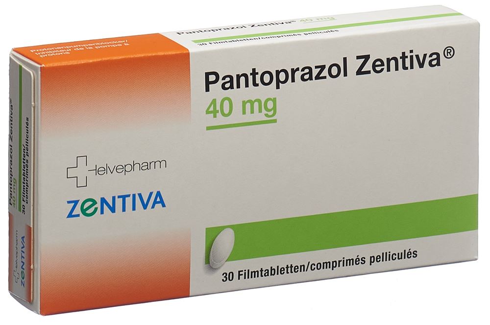 PANTOPRAZOLE Zentiva 40 mg, image principale