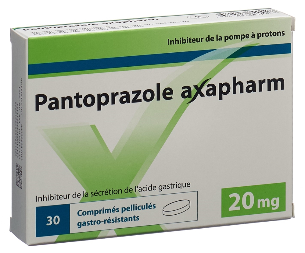 PANTOPRAZOLE axapharm 20 mg, image 2 sur 2