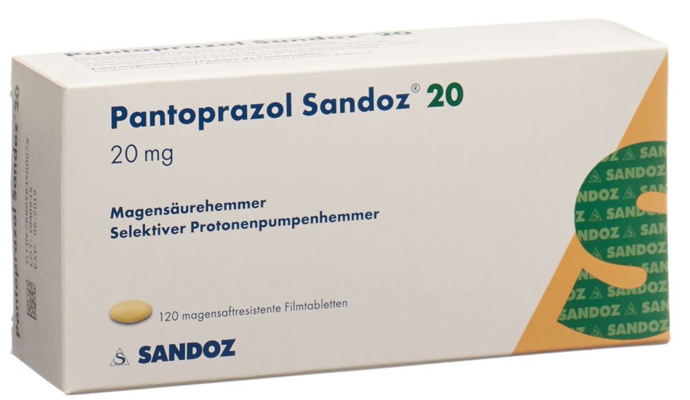 PANTOPRAZOLE Sandoz 20 mg, image principale
