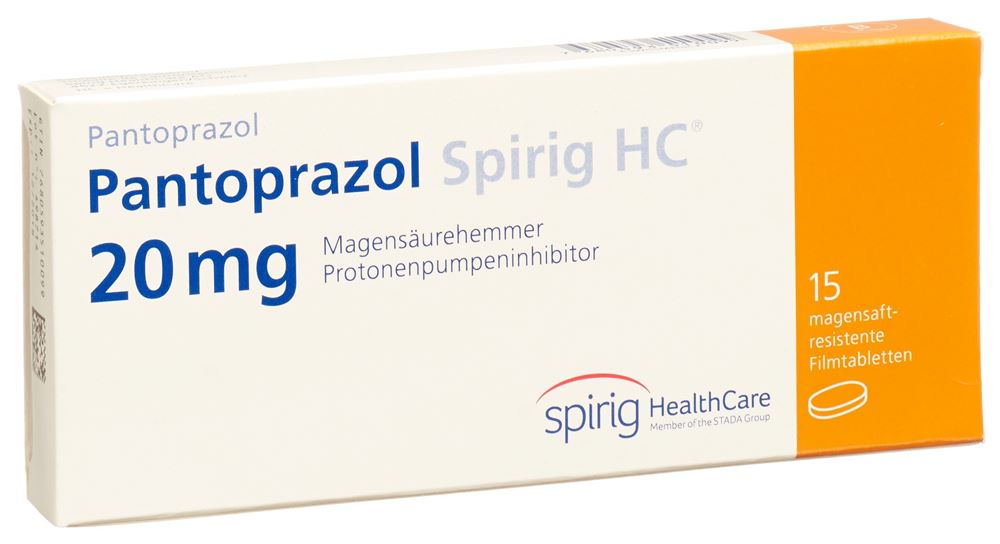 PANTOPRAZOLE Spirig HC 20 mg, image principale
