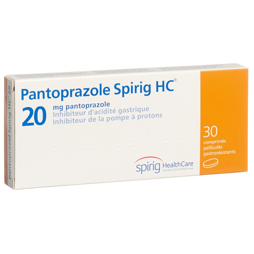 PANTOPRAZOLE Spirig HC 20 mg, image 2 sur 2