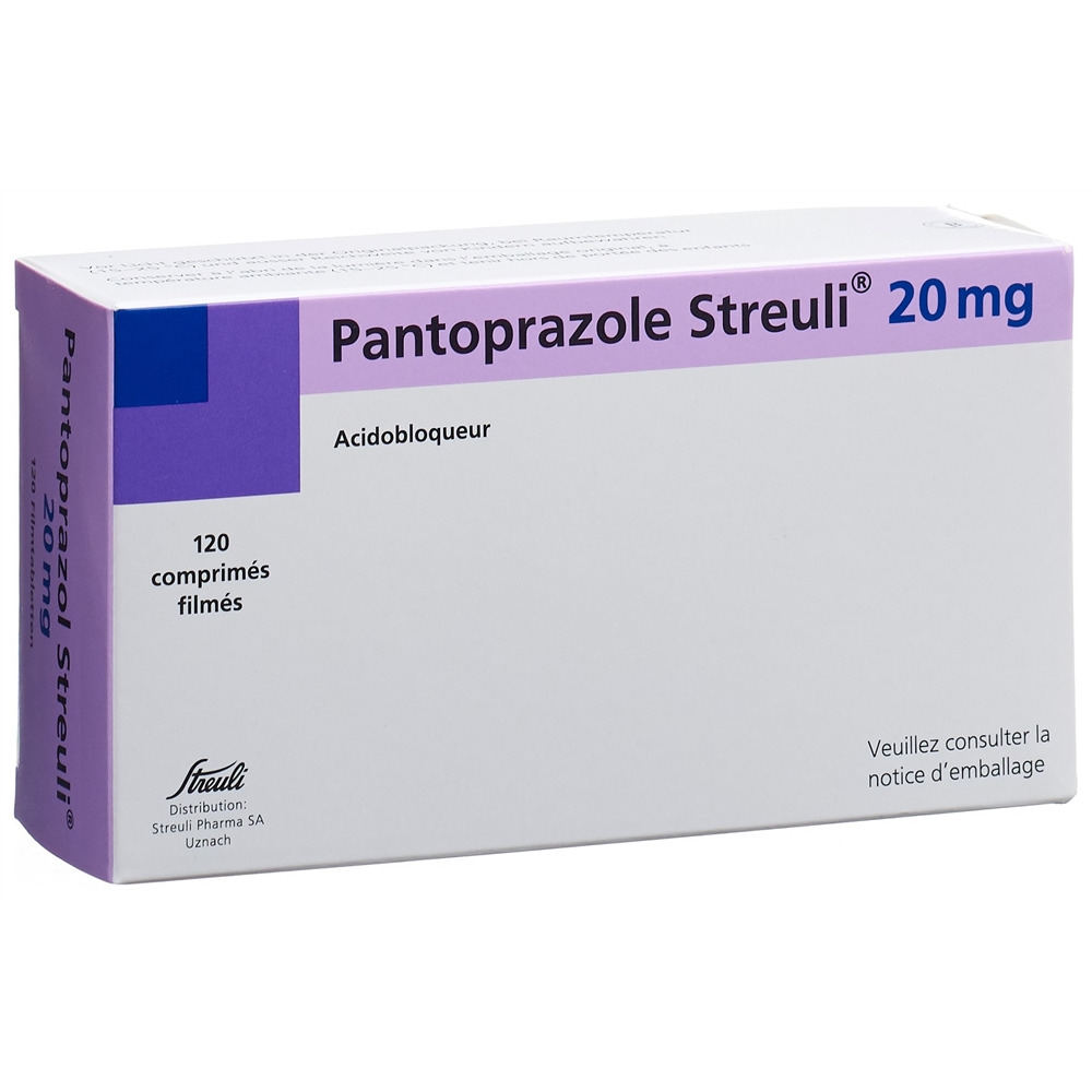 PANTOPRAZOLE Streuli 20 mg, image 2 sur 2