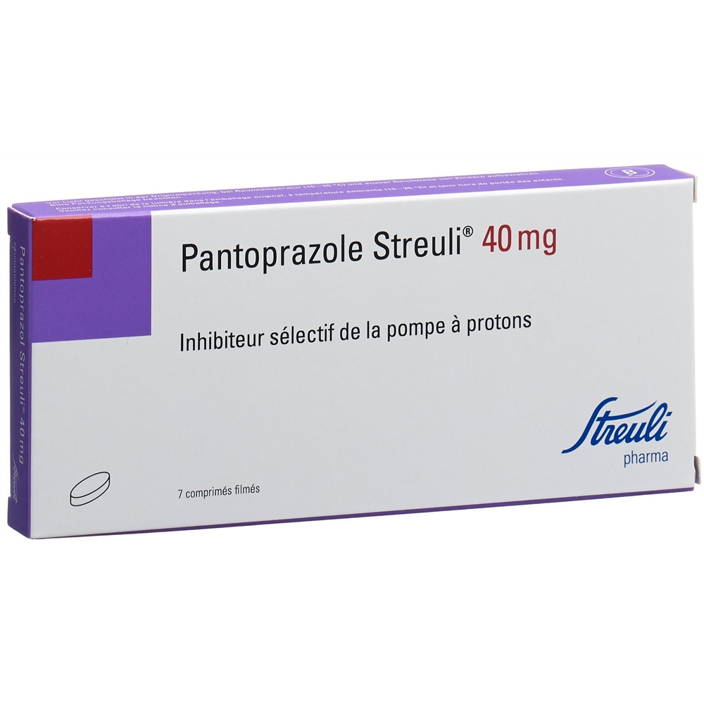 PANTOPRAZOLE Streuli 40 mg, image 2 sur 2