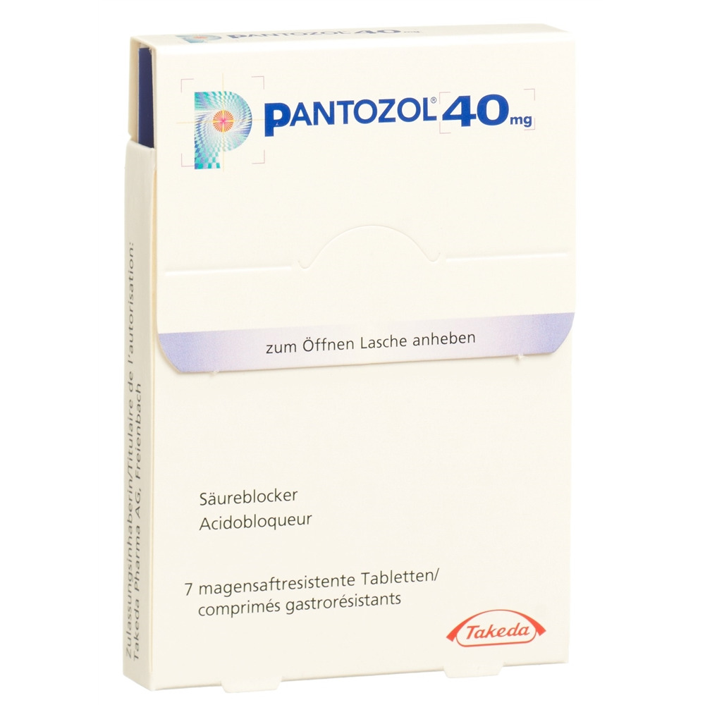 PANTOZOL cpr pell 40 mg PocketPack 7 pce, image principale