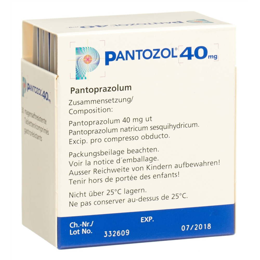 PANTOZOL Filmtabl 40 mg Blist 30 Stk, Bild 2 von 2