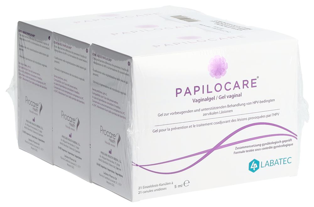 PAPILOCARE gel vaginal