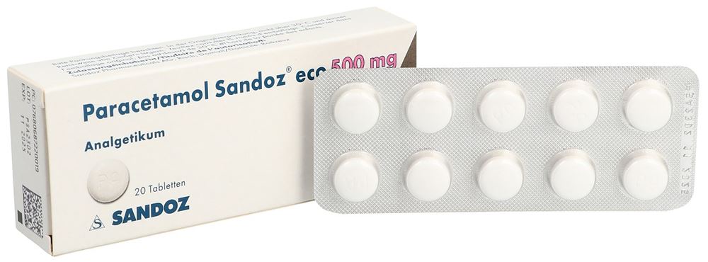 PARACETAMOL Sandoz eco 500 mg, Bild 3 von 5