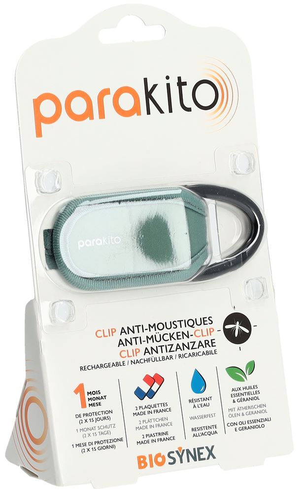 PARAKITO Clip für Kinderwagen oder Rucksack, Hauptbild