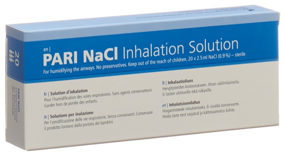 PARI NaCl 0.9 %, image 2 sur 2