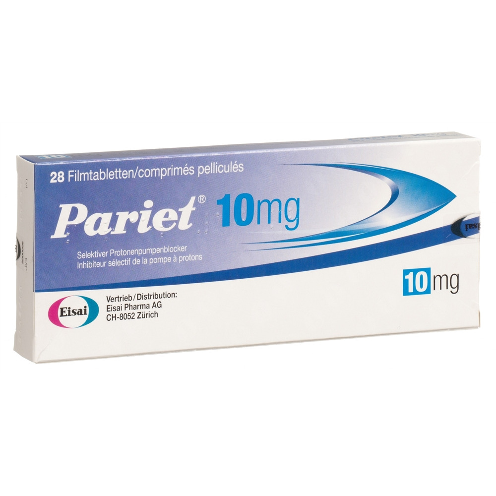 PARIET cpr pell 10 mg blist 28 pce, image principale