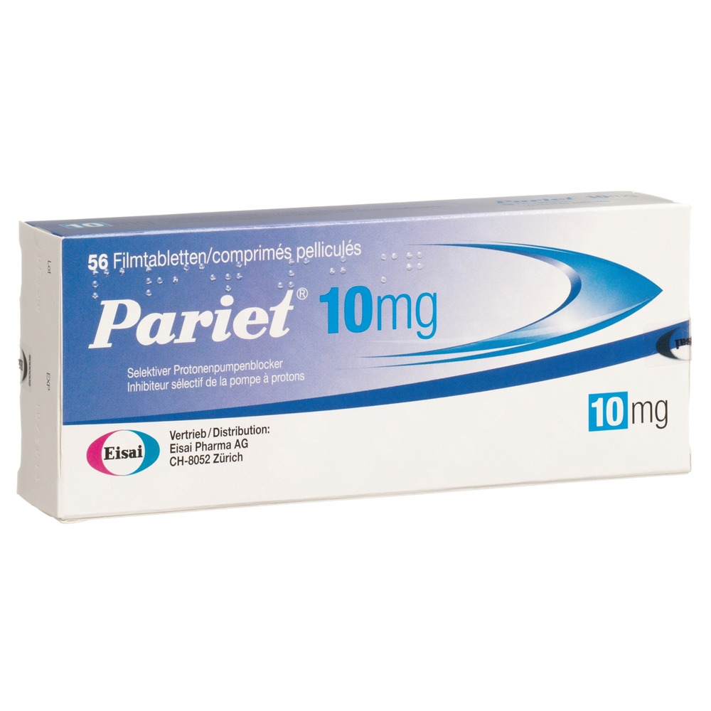 PARIET cpr pell 10 mg blist 56 pce, image principale