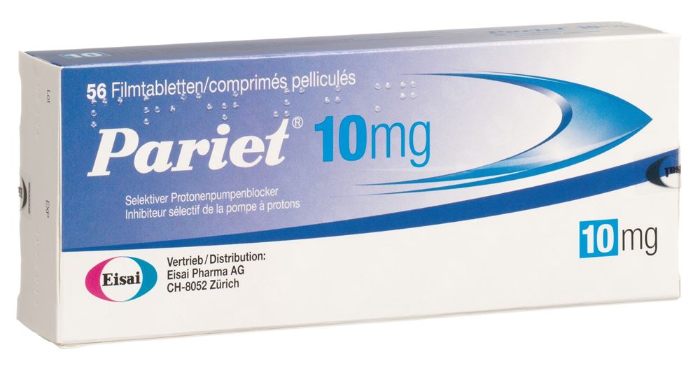 PARIET cpr pell 10 mg blist 56 pce, image principale
