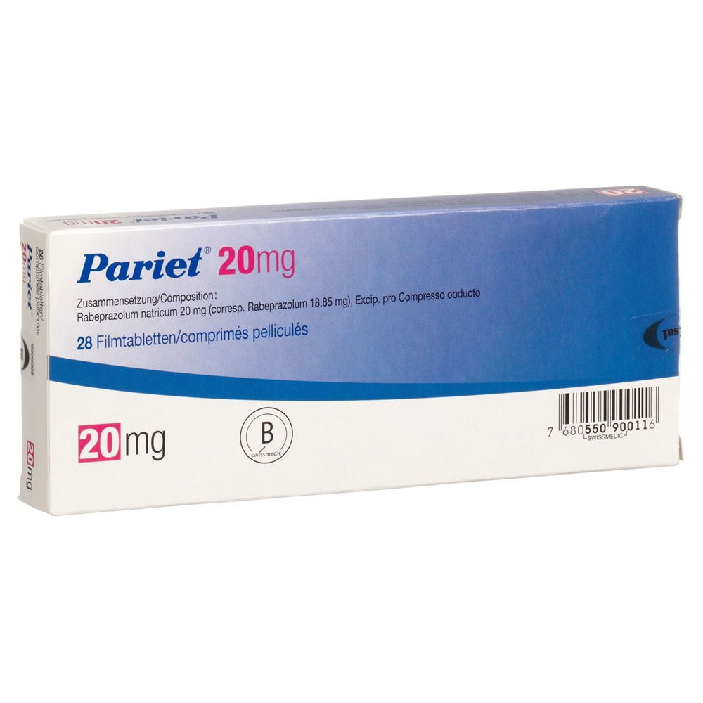 PARIET Filmtabl 20 mg Blist 28 Stk, Bild 2 von 2