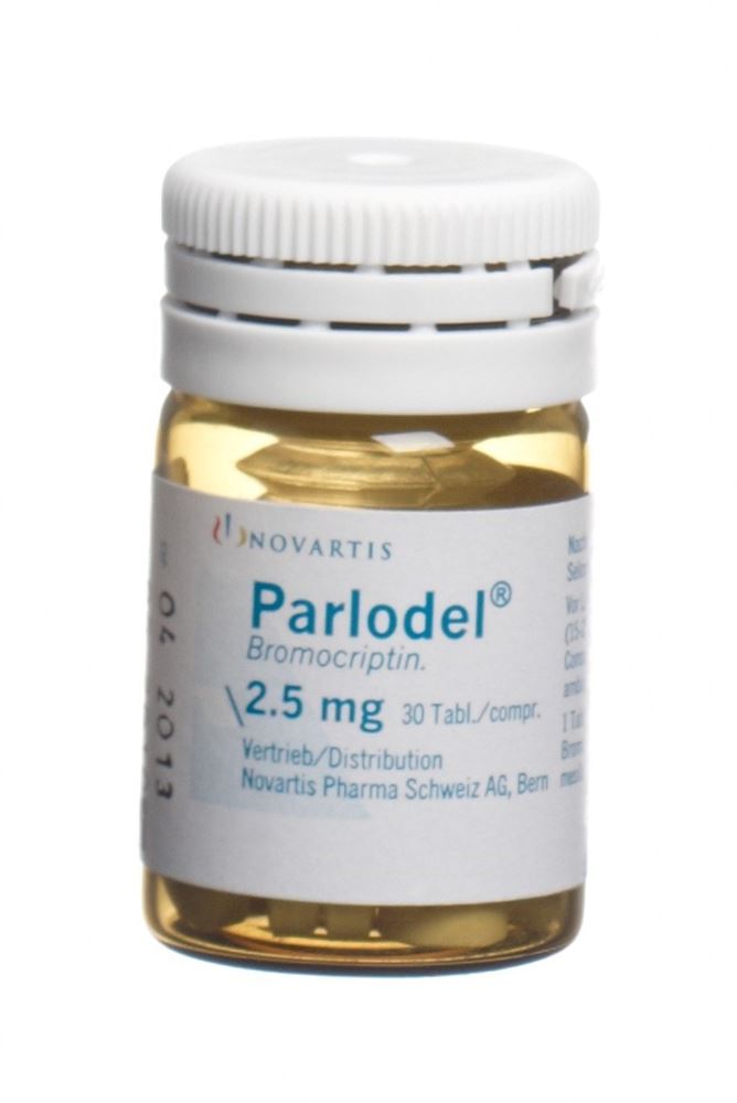 PARLODEL Tabl 2.5 mg Fl 100 Stk, Hauptbild