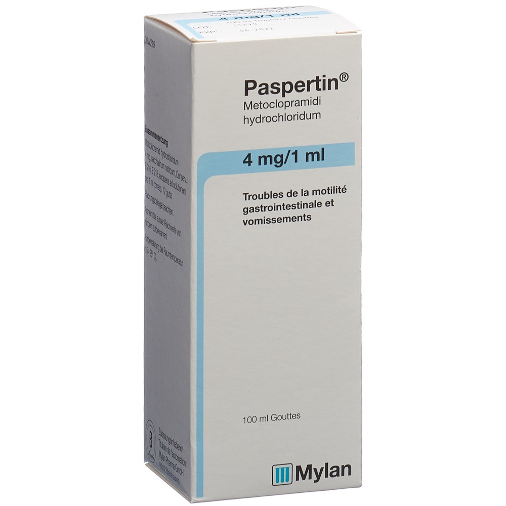 PASPERTIN gouttes fl 100 ml, image 2 sur 2